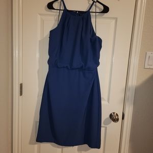Banana Republic blue sleeveless dress